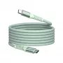 Verbatim Sync & Charge Magnetic Cable - 100W USB-C to USB-C 120 cm Green
