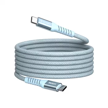 Verbatim Sync & Charge Magnetic Cable - 100W USB-C to USB-C 120 cm Blue