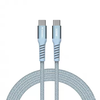 Verbatim Sync & Charge Magnetic Cable - 100W USB-C to USB-C 120 cm Blue