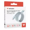 Verbatim Sync & Charge Magnetic Cable - 100W USB-C to USB-C 120 cm Blue
