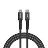 Verbatim Sync & Charge Magnetic Cable - 60W USB-C to USB-C 120 cm Black