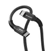 Verbatim Sync & Charge Magnetic Cable - 60W USB-C to USB-C 120 cm Black