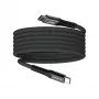 Verbatim Sync & Charge Magnetic Cable - 100W USB-C to USB-C 120 cm Black