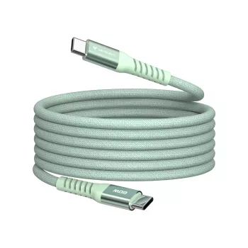 Verbatim Sync & Charge Magnetic Cable - 60W USB-C to USB-C 120 cm Green