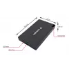 Verbatim Metal Mini SSD USB-C 3.Gen 2 512 GB, 512 GB, USB Type-C, USB 3.2 Gen 2x2, 2000 MB/s, 10 Gbit/s, Grey