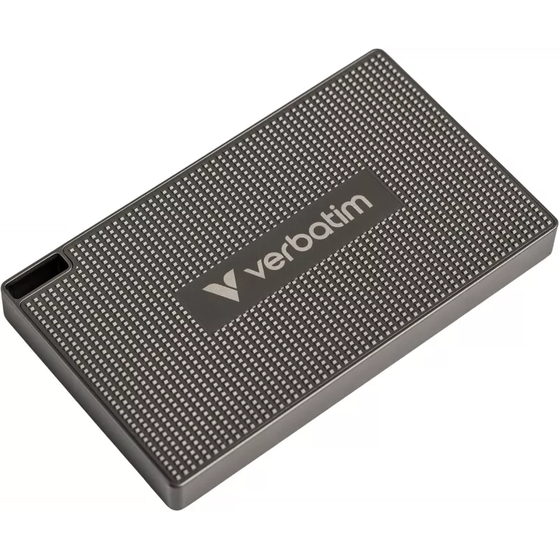 Verbatim Metal Mini SSD USB-C 3.Gen 2 512 GB, 512 GB, USB Type-C, USB 3.2 Gen 2x2, 2000 MB/s, 10 Gbit/s, Grey