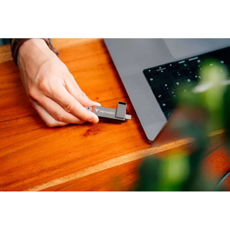 Verbatim Dual QuickStick USB flash drive 512 GB USB Type-A / USB Type-C 3.2 Gen 1 (3.1 Gen 1) Grey