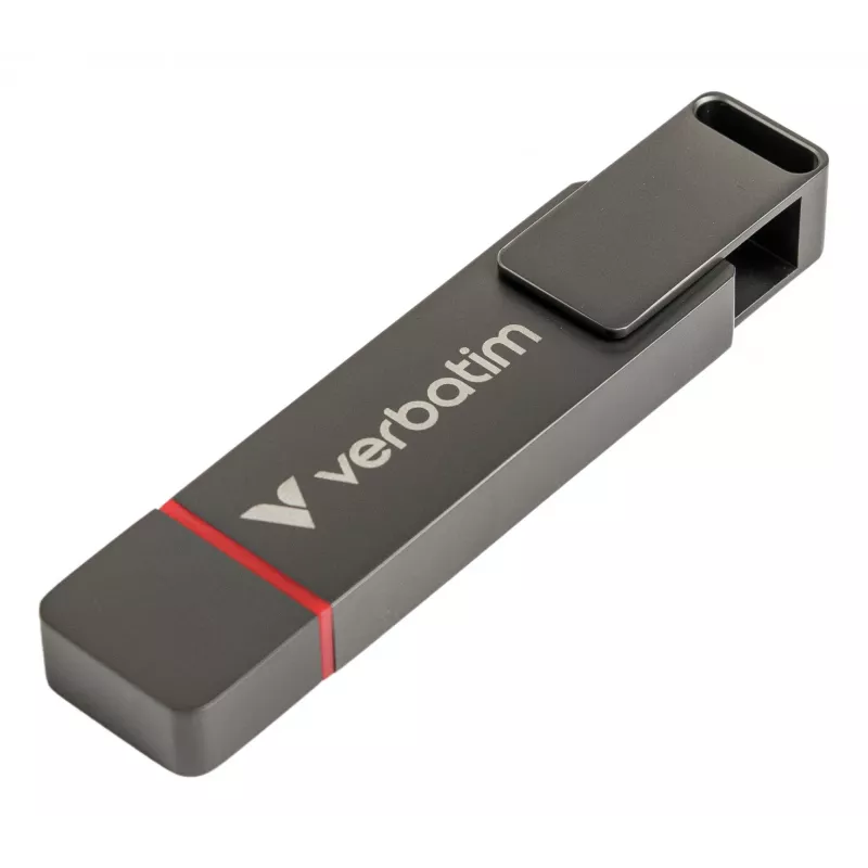 Verbatim Dual QuickStick USB flash drive 512 GB USB Type-A / USB Type-C 3.2 Gen 1 (3.1 Gen 1) Grey