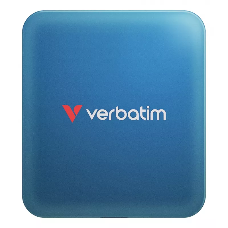 Verbatim SnapBack SSD 2TB Blue Metallic, 2 TB, USB Type-C, USB 3.2 Gen 2x2, 2000 MB/s, 20 Gbit/s, Blue