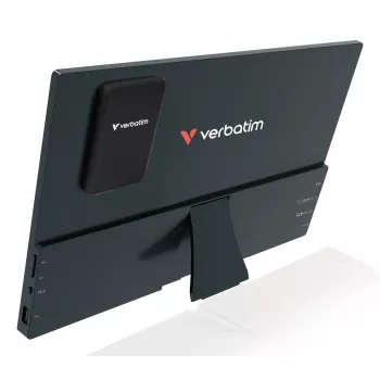 Verbatim Portable Touchscreen Monitor Light 14 inch Full HD 1080p & Wireless Power Supply