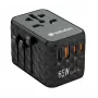 Verbatim UTA-05 65W GaN III Universal Travel Adapter with 2 x USB-C PD & QC 4+ & 2 x USB-A ports
