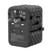 Verbatim UTA-05 65W GaN III Universal Travel Adapter with 2 x USB-C PD & QC 4+ & 2 x USB-A ports