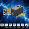Verbatim UTA-06 100W GaN III Universal Travel Adapter with 2 x USB-C PD & QC 4+ & 2 x USB-A QC 3.0 ports