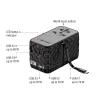 Verbatim Charge 'n' Travel Diamond 85W Retractable Cable CNT-02