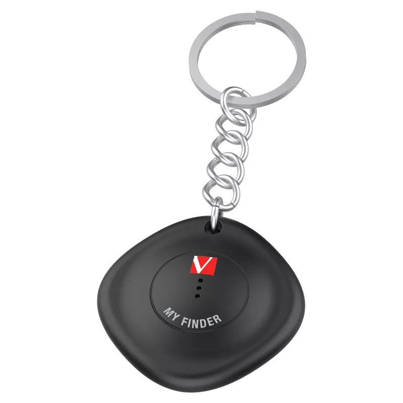 Verbatim MYF-01 Bluetooth Item Finder 1 pack Black, Personal, Finder, Black, Dust resistant, Waterproof, Acrylonitrile butadiene styrene (ABS), Polycarbonate (PC), IP66