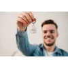 Verbatim My Finder Coin Bluetooth Tracker - 2 Pack, Personal, Finder, Black, White, Dust resistant, Waterproof, IP66, CR2032