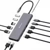 Verbatim CMH-13 USB Type-C Hub 10000 Mbit/s Silver