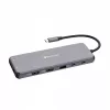 Verbatim CMH-13 USB Type-C Hub 10000 Mbit/s Silver