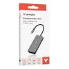 Verbatim USB-C Essentials Multiport Hub 6 ports: RJ45, HDMI, USB-C PD, 3 x USB-A 3.2 Gen 1