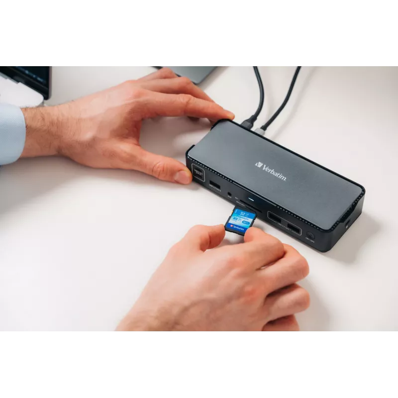 Verbatim CDS-15 Wired USB 3.2 Gen 1 (3.1 Gen 1) Type-C Black, Grey