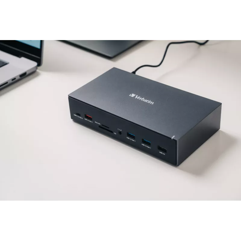 Verbatim CDS-17 Wired USB 3.2 Gen 1 (3.1 Gen 1) Type-C Black, Grey
