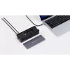 Verbatim CDS-15S Wired USB 3.2 Gen 1 (3.1 Gen 1) Type-C Black, Grey