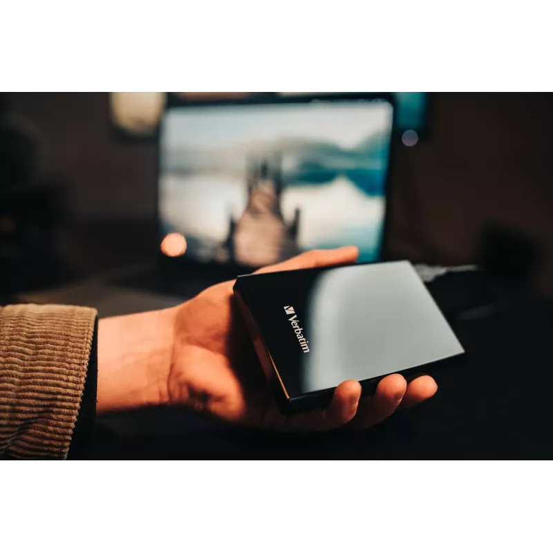 Verbatim Store 'n' Go Slim Portable SSD USB 3.2 Gen 1 / USB-C 256GB Black