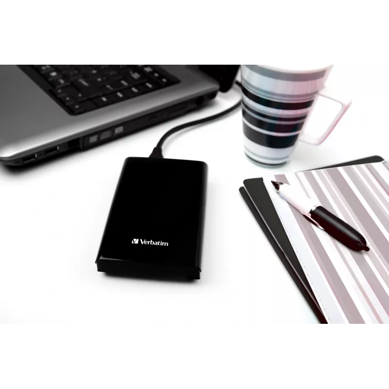 Verbatim Store 'n' Go Slim Portable SSD USB 3.2 Gen 1 / USB-C 1TB Black