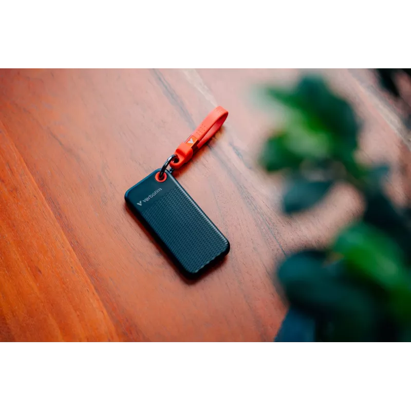 Verbatim Pocket SSD USB 3.2 Gen 2 1TB Black/Red, 1 TB, USB Type-C, 3.2 Gen 2 (3.1 Gen 2), 1000 MB/s, 10 Gbit/s, Black, Red