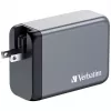 Verbatim GNC-240 GaN Charger 240W with 1 x USB-C 140W /1 x USB-C 100W / 1 x USB-C 65W / 1 x USB-A QC 3.0 (EU/UK/US)