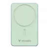 Verbatim Charge 'n' Go Essentials Magnetic Wireless Power Bank 5000 mAh Green