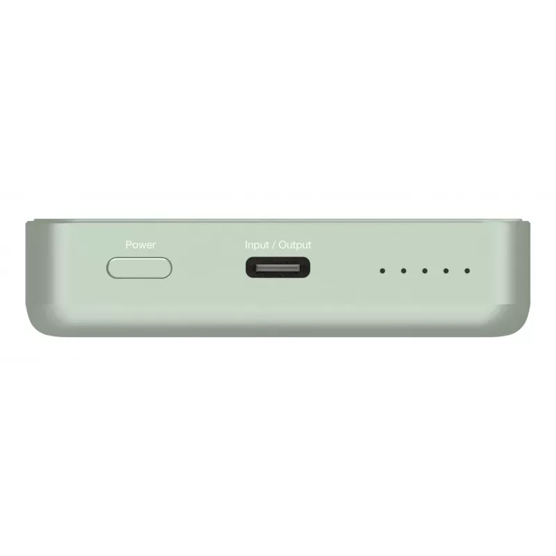 Verbatim Charge 'n' Go Essentials Magnetic Wireless Power Bank 10000 mAh Green