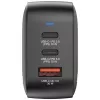 Verbatim Mini GaN Charger 70W 3 Port US plug with EU and UK adaptors