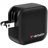 Verbatim Mini GaN Charger 70W 3 Port US plug with EU and UK adaptors