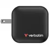 Verbatim Mini GaN Charger 70W 3 Port US plug with EU and UK adaptors