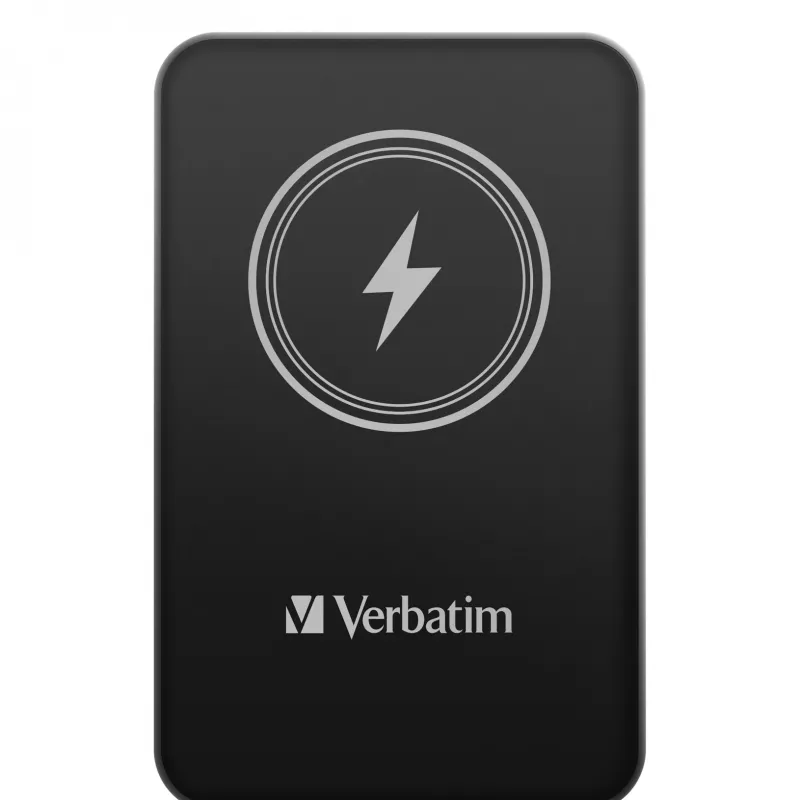 Power bank VERBATIM Charge AnA Go 5000mAh magnetic wireless, black
