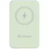 Verbatim Charge 'n' Go Magnetic Wireless Power Bank 5000mAh Green