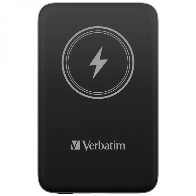 Verbatim Charge 'n' Go Magnetic Wireless Power Bank 10000mAh Black