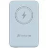 Verbatim Charge 'n' Go Magnetic Wireless Power Bank 10000mAh Blue