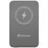 Verbatim Charge 'n' Go Magnetic Wireless Power Bank 10000mAh Grey