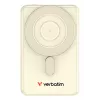 Verbatim Charge'n'G0 2C power Bank 5000 rnAh Gold, 5000 mAh, Polymer, Adaptive Fast Charging, Power Delivery 3.0, Quick Charge 3.0, Wireless charging, 3.85 V, 20 W