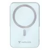 Verbatim Charge 'n' Go Magnetic Wireless Power Bank with stand - 10000 mAh Blue