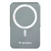 Verbatim Charge 'n' Go Magnetic Wireless Power Bank with stand - 10000 mAh Grey