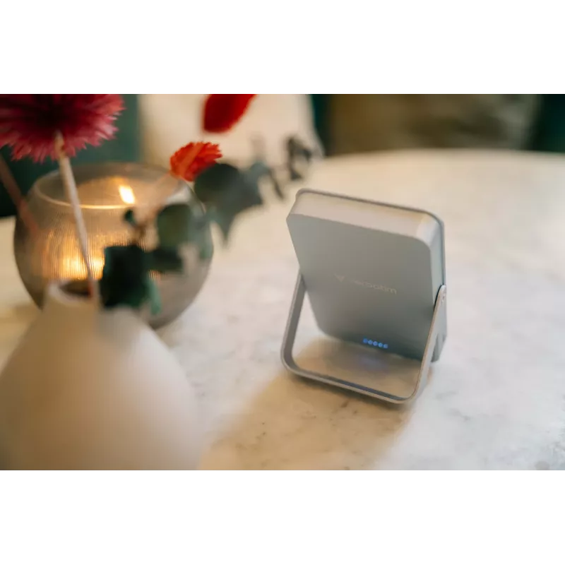 Verbatim Charge 'n' Go Magnetic Wireless Power Bank with stand - 10000 mAh Grey