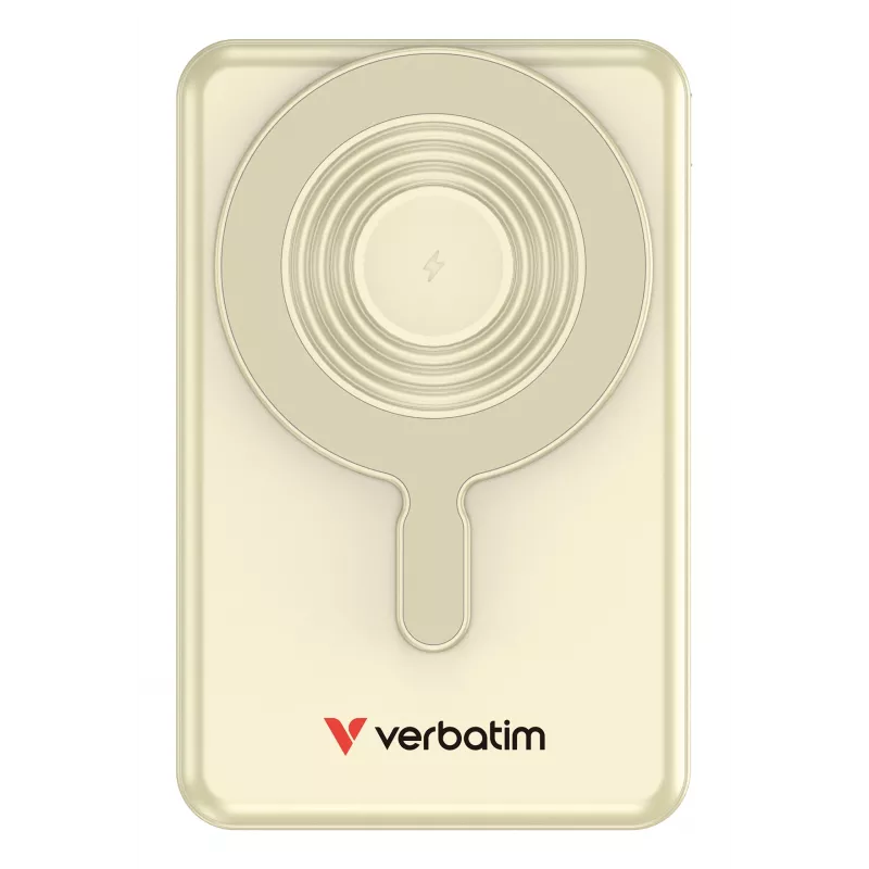 Verbatim Charge'n'Go 2C & Display Power Bank 10000 mAh Gold, 10000 mAh, Lithium Polymer (LiPo), Power Delivery 3.0, Quick Charge 3.0, Wireless charging, 3.85 V, 52 W