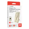 Verbatim Charge'n'Go 2C & Display Power Bank 10000 mAh Gold, 10000 mAh, Lithium Polymer (LiPo), Power Delivery 3.0, Quick Charge 3.0, Wireless charging, 3.85 V, 52 W