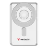 Verbatim Charge'n'Go 2C Power Bank 5000 mAh Silver, 5000 mAh, Lithium Polymer (LiPo), Adaptive Fast Charging, Power Delivery 3.0, Quick Charge 3.0, Wireless charging, 3.85 V, 20 W