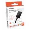 Verbatim SnapBack Ultra Slim SSD 1TB USB Type-C USB 3.2 Gen 2x2 Black