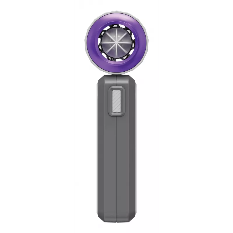 Verbatim Cool’n’Go AirJet Handheld Fan Grey/Purple, Grey, Purple, Handheld fan, 1 pc(s), 6 W, Lithium-Ion (Li-Ion), 3.7 V