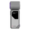 Verbatim Cool’n’Go AirJet Handheld Fan Grey/Purple, Grey, Purple, Handheld fan, 1 pc(s), 6 W, Lithium-Ion (Li-Ion), 3.7 V